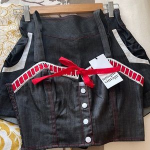Unique vintage set with coordinating headband